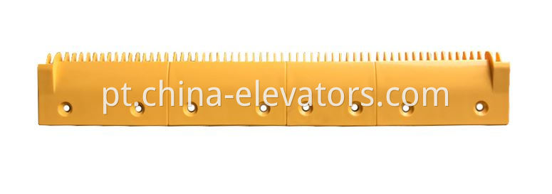 Yellow Plastic Comb Plate for LG Sigma Escalators